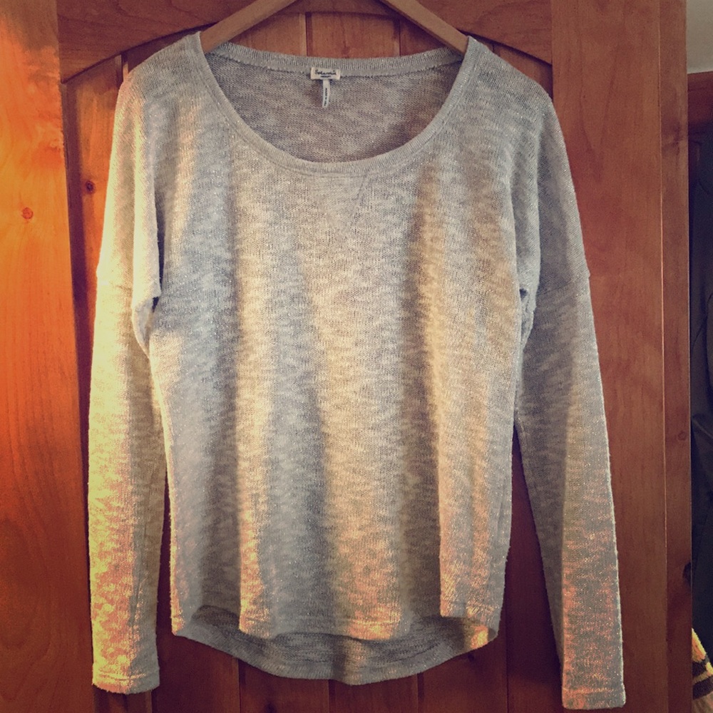 Splendid Silver/Gray Sweater